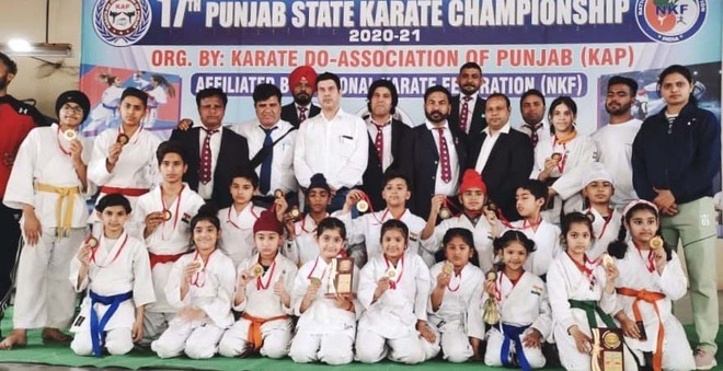 Ludhiana players shine in karate competition