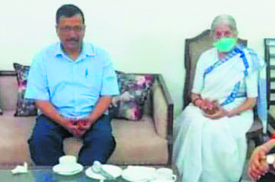BJP leader Laxmi Kanta Chawla-Arvind Kejriwal meet triggers speculation