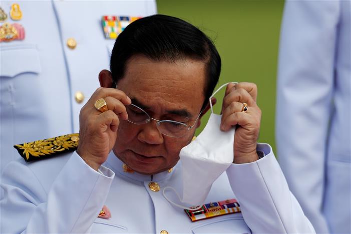 Thai prime minister fined $190 for not wearing face mask