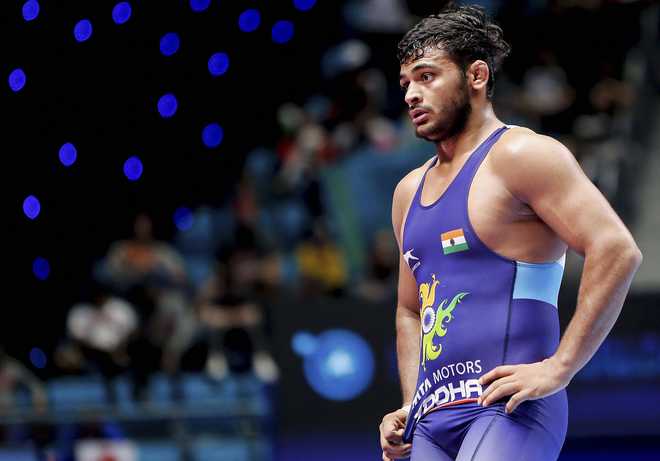 Asian Championship: Deepak Punia settles for silver, Sanjeet claims bronze