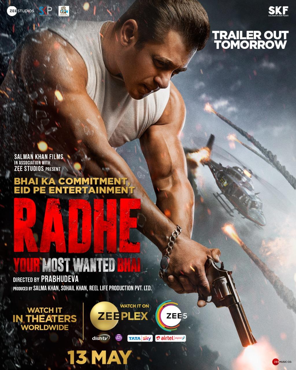 Salman Khan releases 'Radhe' trailer, promises fans entertaining Eid with actioner