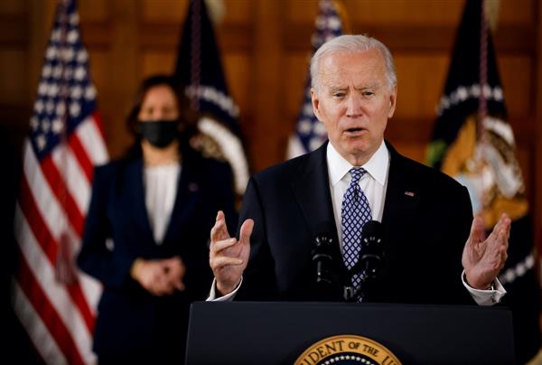 President Biden says all adult Americans will be vaccine eligible by April 19