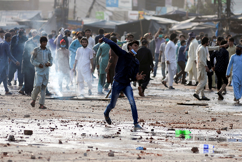 Pakistan deploys paramilitary forces to quell deadly Islamist protests