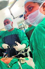 Now, laparoscopic surgeries at Rajindra Hospital emergency