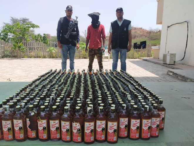 Fake liquor racket busted by Manesar police, one nabbed