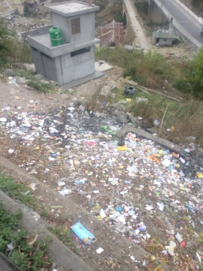Palampur temple village turns into garbage dump