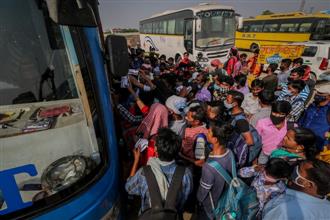Surge triggers migrant exodus 2.0 in Gurugram