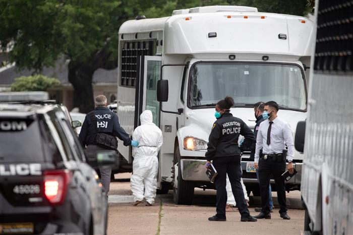 More than 90 people found in Houston home in suspected smuggling case