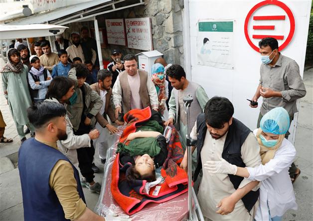 Blasts targeting Afghan school in Kabul kill 40, injures dozens