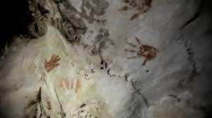 In Mexico, ancient Maya cave reveals mysterious painted hand prints