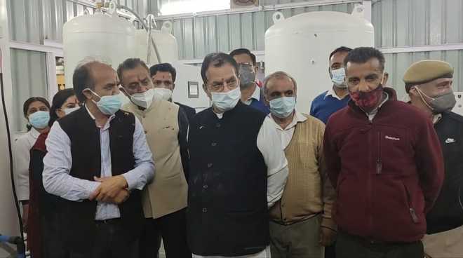 Shimla: Deen Dayal Upadhyay Hospital oxygen plant opens
