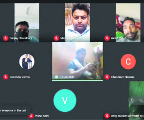 Doctors’ consultancy through ‘Google Meet’ in Kurukshetra