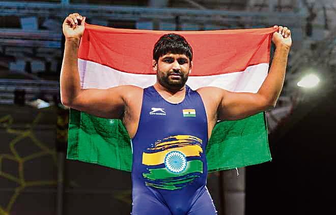 Wrestler Sumit one win away from Olympics qualification