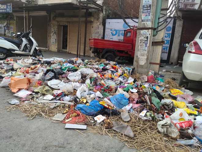 Sanitary workers go on strike, garbage lifting stops at Doraha