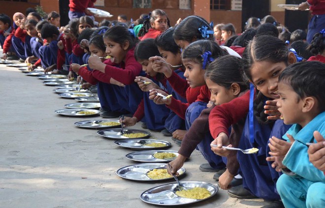 Mid-day meal ration stock piles up in schools