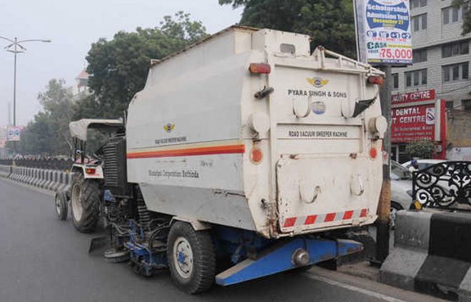 Civic body starts process to buy 4 mechanical sweeping machines