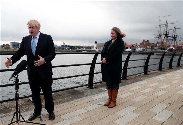 Johnson’s party sweeps aside Labour in northeast