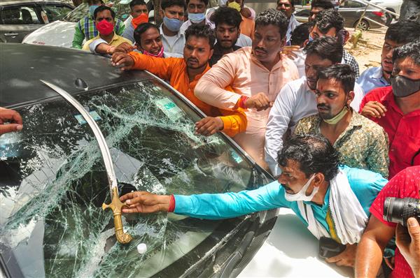 SKM condemns ‘provocative behaviour of BJP-RSS goons to instigate protesting farmers’