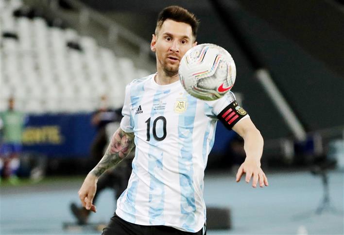 Messi's Argentina draws 1-1 with Chile at Copa America