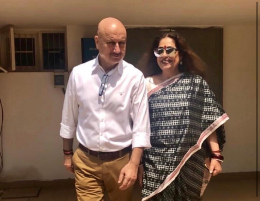 Anupam Kher Shares Lovable Birthday Post For ‘dearest Wife Kirron The Tribune India