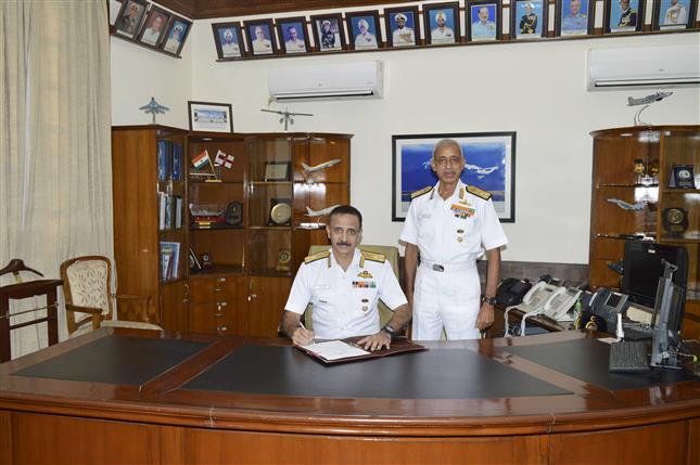 Jalandhar-born Vice-Admiral Ravneet Singh assumes charge as Deputy Chief of Naval Staff