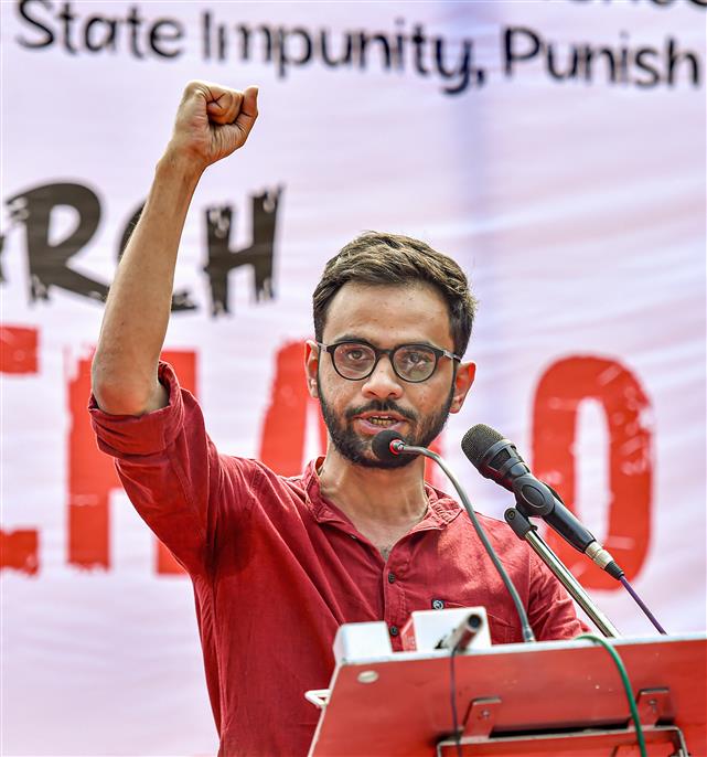 They are not gangsters: Court rejects plea to produce Umar Khalid, Khalid Saifi in handcuffs