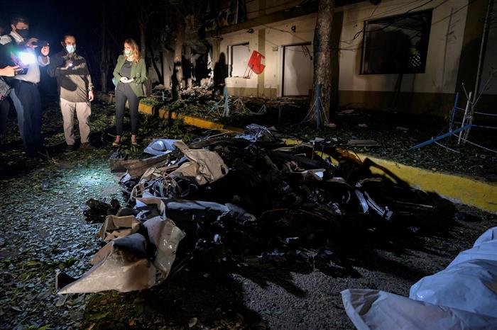 Car bomb explosion at Colombia military base injures 36