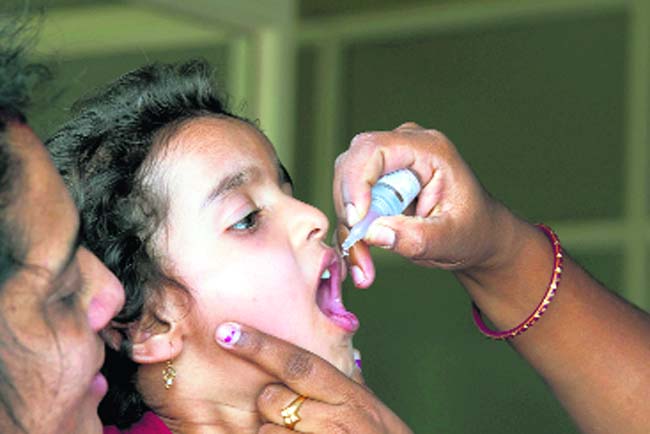Punjab Health Minister Balbir Sidhu launches three-day polio vaccination drive