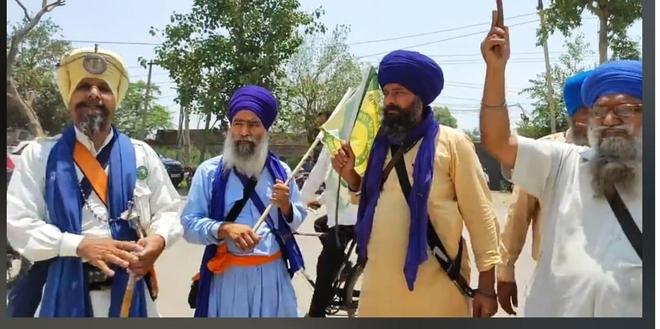 Sikh outfits protest against Cong MLA Kaka Randeep Singh in Mandi Gobindgarh