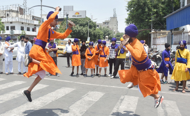 Sikh groups celebrate Gatka Divas on Yoga Day