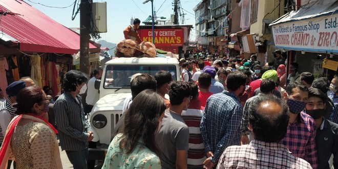 Anti-encroachment drive in Shimla leads to ruckus