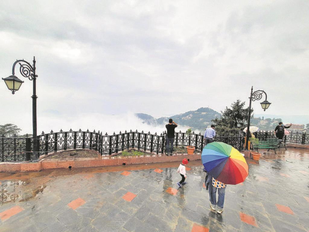 Moderate to heavy rain in Himachal; Shimla wettest