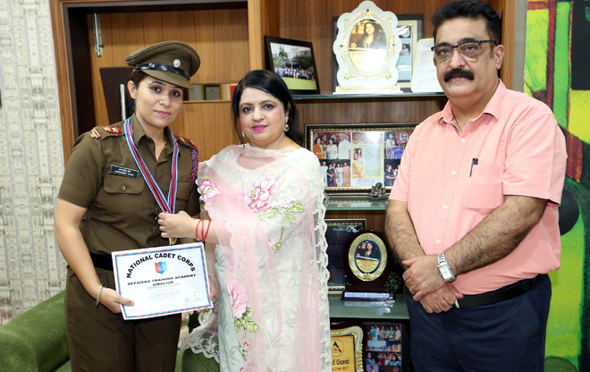 Asst prof commissioned as Lt in NCC