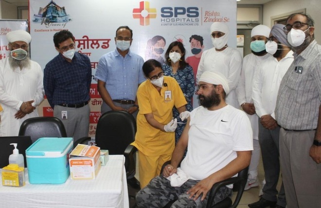 Vaccination starts at Ludhiana's SPS Apollo Hospital