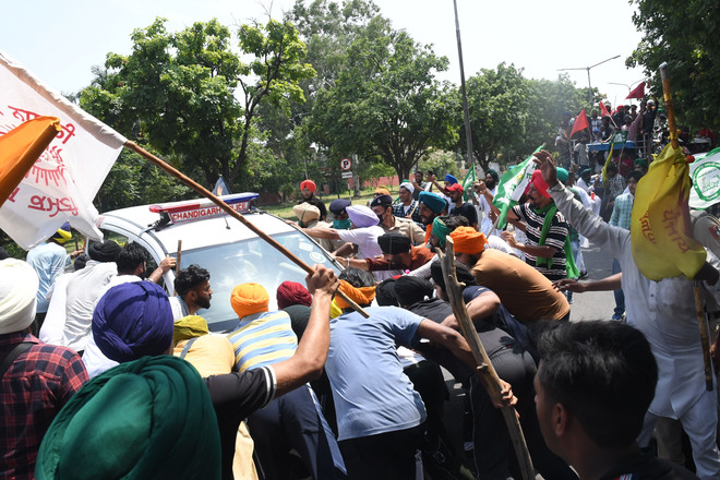 Farmers’ protest: Chandigarh police register 5 FIRs