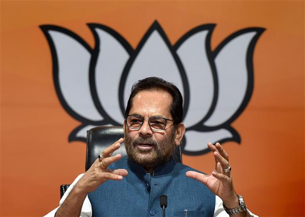 Significant decline in triple talaq cases after law against it came into effect: Naqvi