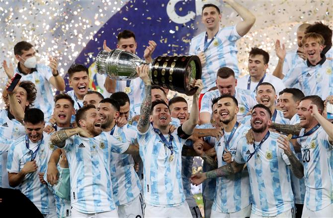 Copa America cup: Messi's Argentina beats Brazil 1-0, wins title
