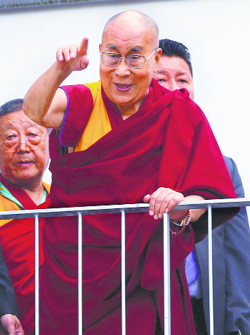 PM greets Dalai Lama on his 86th birthday