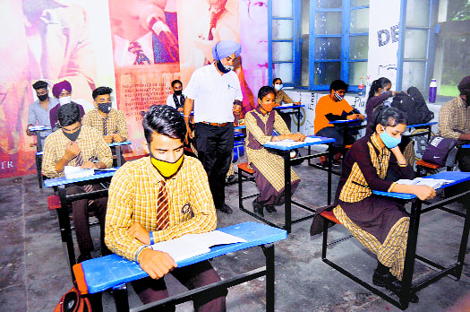 Reopening of schools for Class X to XII: 30% students attend classes on first day in Patiala