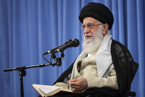 Iran's Khamenei blames 'cowardly' US for pause in nuclear talks : The ...