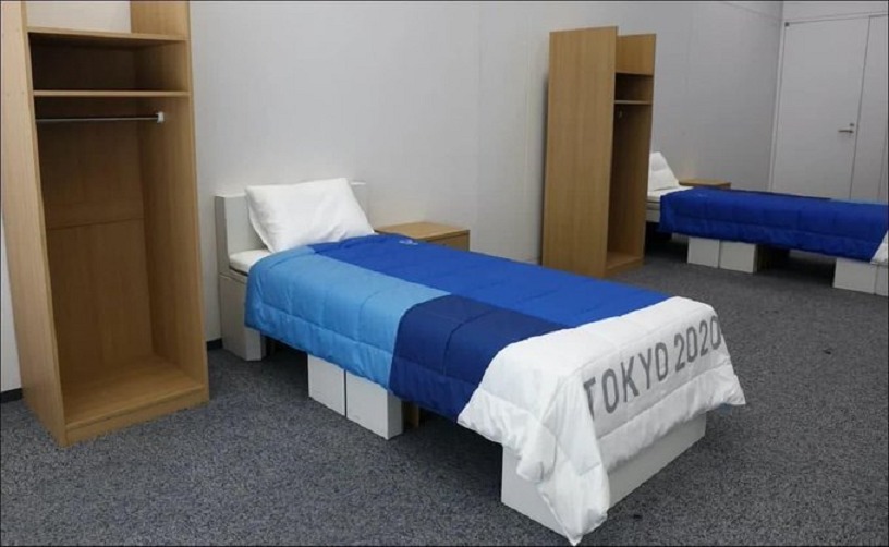 ‘Anti-sex’ beds at Tokyo Olympics to prevent athletes from getting intimate with one another