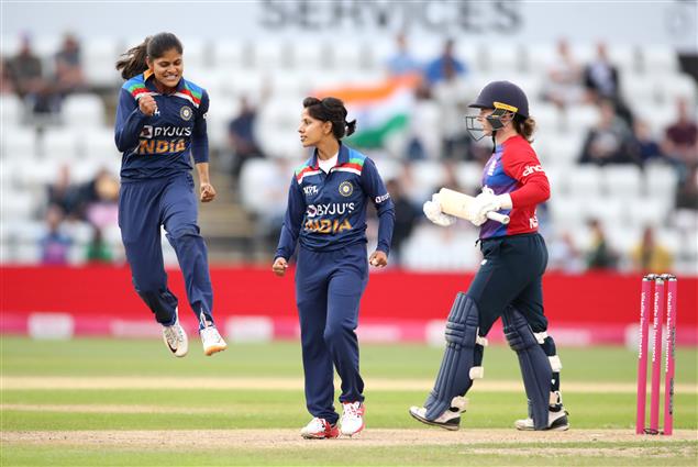 Sensational Sciver powers England to 18-run win over India in rain-hit T20
