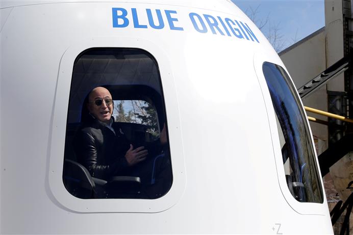 Bezos’ Blue Origin gets OK to send him, 3 others to space