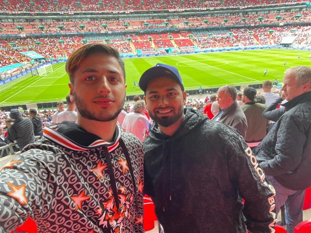 Rishabh Pant had tweeted maskless pic from Euro 2020; fans had warned him of Covid risk