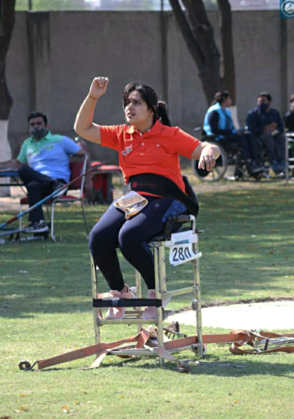Class XII student Kashish youngest to qualify for  Paralympics in the Women's Club Throw F51