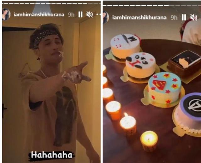 Himanshi Khurana throws surprise birthday bash for boyfriend Asim Riaz; see pictures