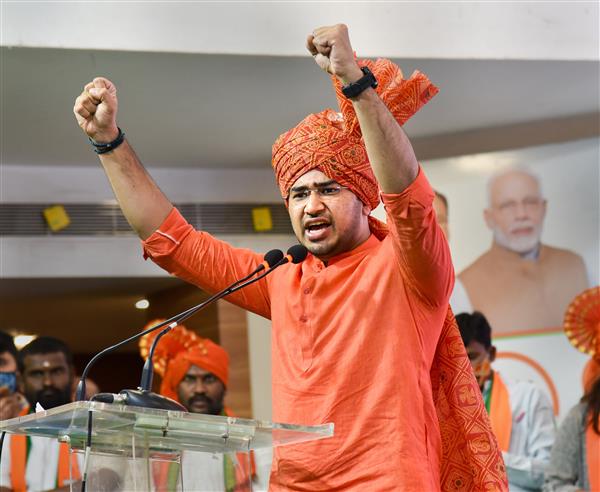 Tejasvi Surya names new BYJM team; Chandigarh’s Amandeep is media in-charge