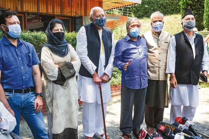 Disappointed over outcome of meeting chaired by PM on J-K: Gupkar alliance