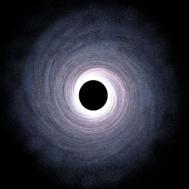 Scientists detect light from behind black hole : The Tribune India