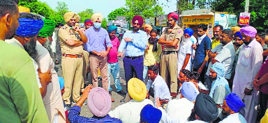 Canal water diverted to pvt thermal plant at Rajpura, farmers protest